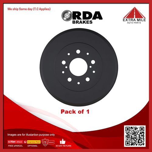 RDA Rear Brake Drum For Toyota Hiace [LH103R LH113R LH125R RZH103R  RZN154R]