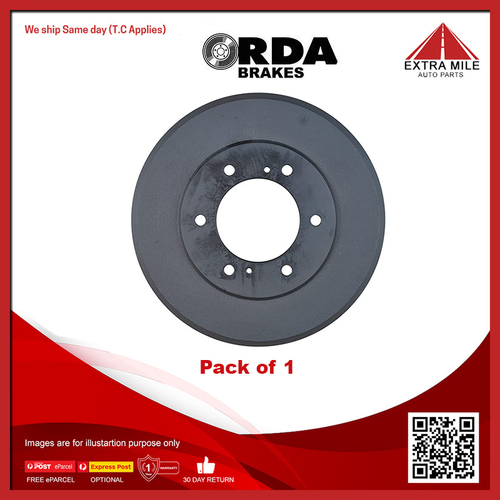 RDA Rear Brake Drum For Nissan Navara D21 2.0L/2.4L/2.5L, D22 2.4L/3.0L/3.2L