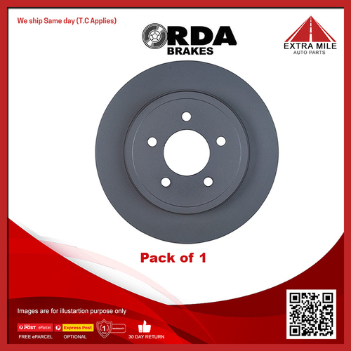 RDA Rear Disc Brake Rotor Standard For Ford Escape, Mazda Tribute V6 L3-VE