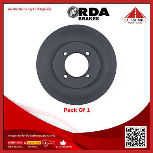 RDA Front Disc Brake Rotor Standard 255mm For Toyota Townace, Spacia - RDA778