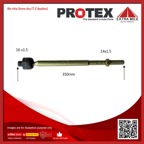 Protex Steering Rack End For Mazda Tribute 5Z 2.3L, 6Z,8Z 3.0L, CU,YU 2.0L/3.0L