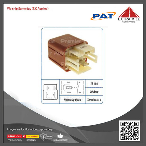 PAT Relay For Toyota Cressida MX73R,MX83R 2.8L,3.0L 5MGE I6 12V DOHC - REL-041