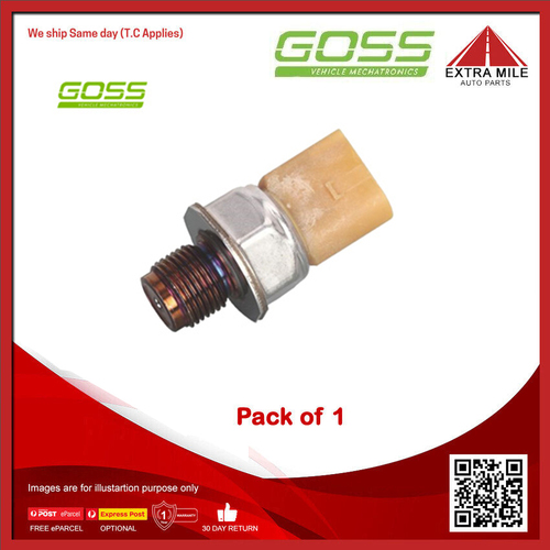 Goss Fuel Rail Pressure Sensor For AUDI Q5 8R TDI 2.0L CNHA DOHC Turbo Diesel