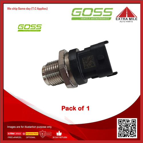 Goss Fuel Rail Pressure Sensor For Mazda BT B2500 2.5L, B3000 3.0L Turbo Diesel