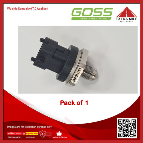 Goss Fuel Rail Pressure Sensor For Volvo V60 T4 1.6L B4164T DOHC 16v Turbo Petrol