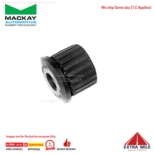 Mackay Leaf Spring Bush - Front  - S290