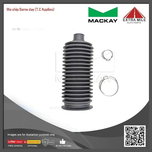 Mackay Steering Boot Front For Toyota Land Cruiser HDJ100R 4.2L 1HDFT - SB025