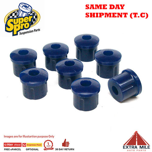 SuperPro Rear Spring Rear Bush Kit All For Ford Falcon-XK - XL 1960-1964