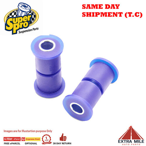 SuperPro Front Spring Front Eye Bush Kit For Land Rover Series II -88/109 58-85 