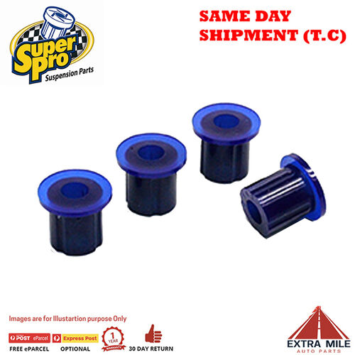 SuperPro Rear Spring Rear Bush Kit All For Holden E Series-EH,EJ 1962-1965 