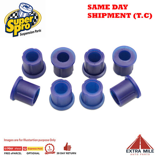 SuperPro Rear Spring Rear Bush Kit All For Holden One Tonner-VY 03-07 