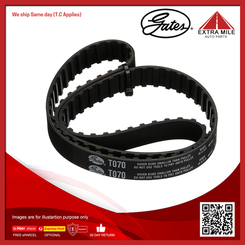 Gates Timing Belt For Suzuki Carry DA21T 1.0L F10A Petrol Platform/Chassis