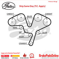 Timing Belt T1596 for PEUGEOT 407 SW XFV