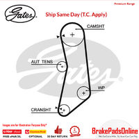 Timing Belt T1637 for FORD KA MK II JDU