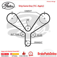 Timing Belt T190 for LEXUS LS 400 UCF20