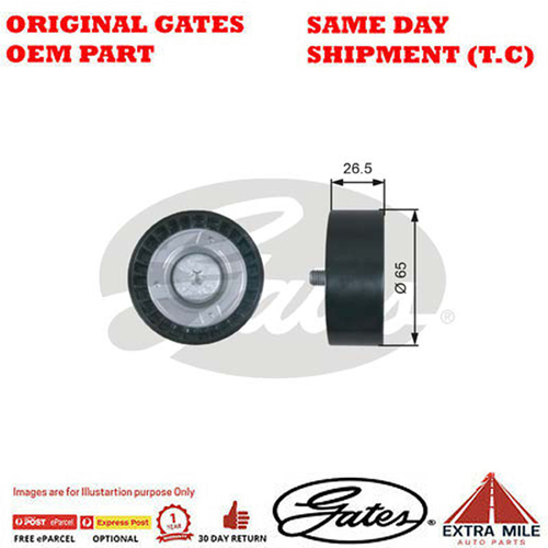 DRIVEALIGN IDLER PULLEY For MERCEDES-BENZ C-CLASS/E-CLASS/GLE/GLK-CLASS/M-CLASS