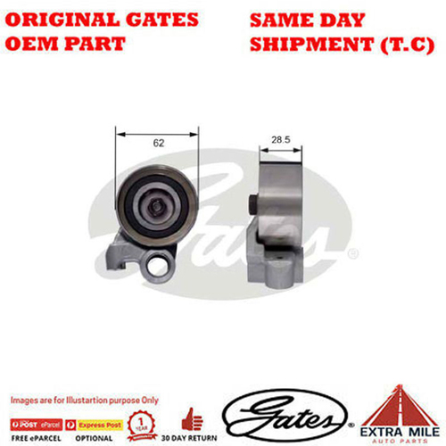 Gates Tensioner Pulley, timing belt For DAIHATSU DELTA/TOYOTA HIACE/HILUX