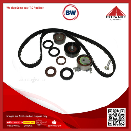 Bearing Wholesalers Timing Belt Kit For Holden Astra/Barina/Tigra, Opel Astra AH