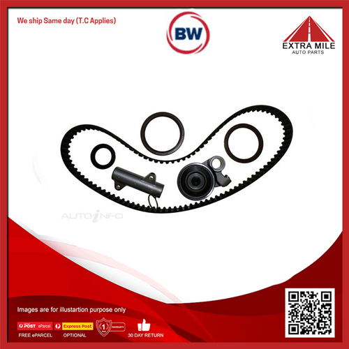 BW Timing Belt Kit For Toyota Landcruiser HDJ78R/79R/80R/81R/100R/101R 4.2L