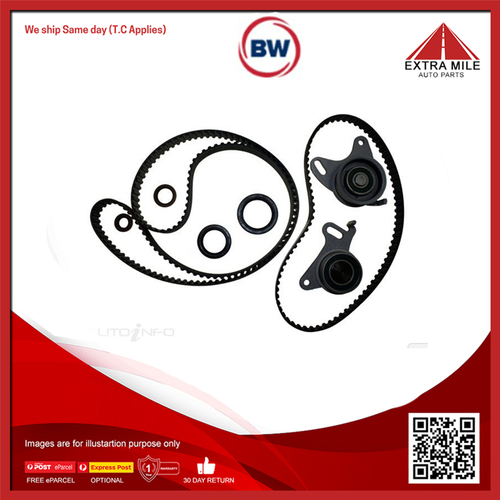 Bearing Wholesalers Timing Belt Kit For Mitsubishi Triton ME, MF, MG, MH, MJ 2.5L