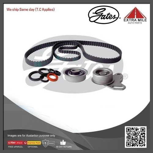 Gates Timing Belt Kit For Mitsubishi Starion 2.0 Turbo ECi (A183A) 4G63-T - TCK089C