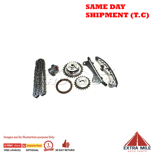 Timing Chain Kit for Nissan Patrol 3.0L Y61 GU 4cyl ZD30DDTi CRD TCK1050G