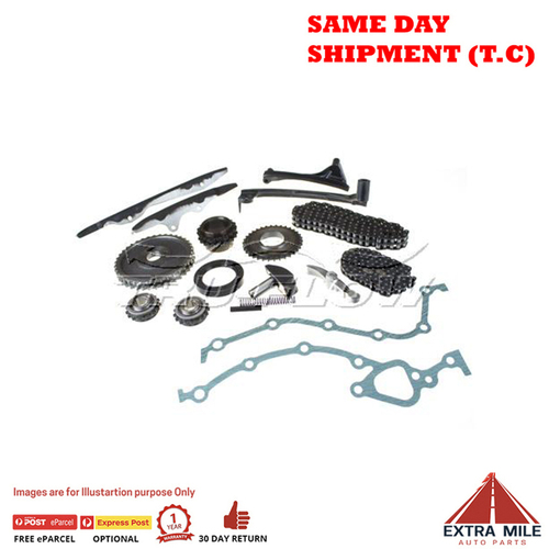 Timing Chain Kit for Mitsubishi Magna 2.6L TM TN TP TR TS 4cyl 4G54 TCK1055G