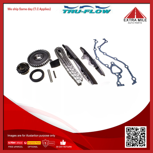 Tru-Flow Timing Chain Kit with Gears For Mitsubishi, Mazda, Ford, Chrysler