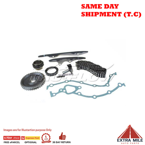 Timing Chain Kit for Mitsubishi Magna 2.6L TM TN TP TR TS 4cyl 4G54 TCK1056G