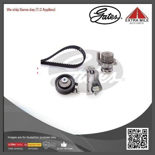 Gates Water Pump & Timing Belt Kit For Audi TT 1.8L 8N3 8N9 Petrol-TCKHWP306