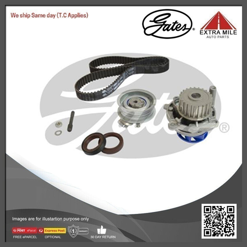 Gates Water Pump & Timing Belt Kit For VW Transporter 2.0L Petrol-TCKWP296-1