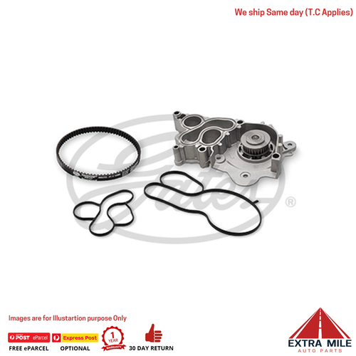 Gates Water Pump & Timing Belt Kit For Audi, Skoda, Volkswagen - TCKWP353