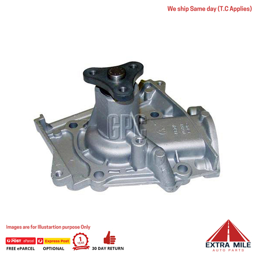 Water Pump For Ford LASER KE 1987-1990 - 1.6L 4cyl - TF1020