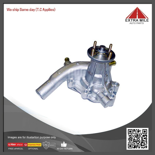 Water Pump for TOYOTA LANDCRUISER FJ62R 4.0L 6cyl 3F Automatic With Oil Cooler and Fan Clutch TF1220