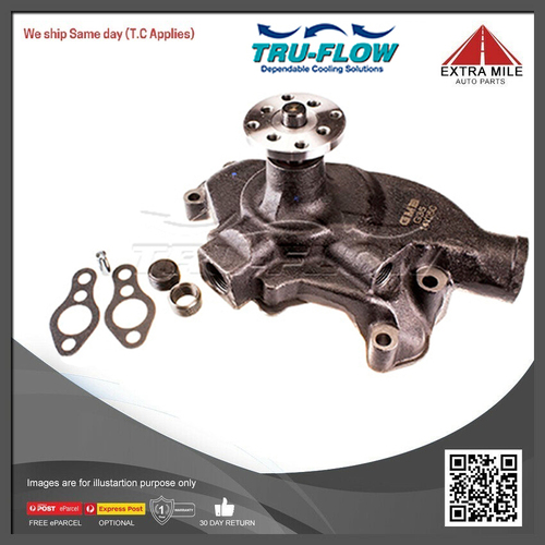 Tru-Flow Water Pump For Holden Early Holden HK 4.2L/5.0L, HQ 5.7L, HT 5.0L