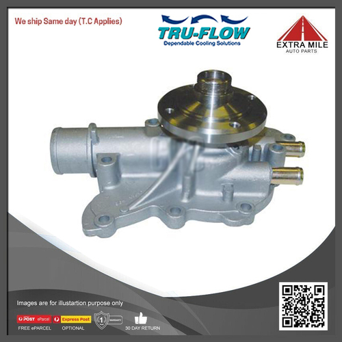 Tru Flow Water Pump For Ford Fairlane AU AUII AUIII 5.0 V8 302 EFI Alloy