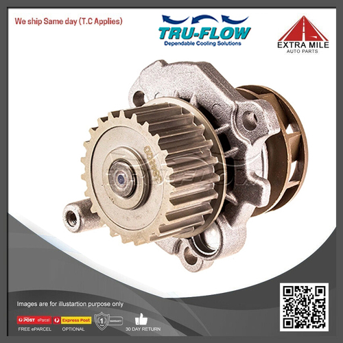 Tru-Flow Water Pump For VOLKSWAGEN GOLF 4TH GEN 2002-2004 - 2.0L 4cyl - TF8131