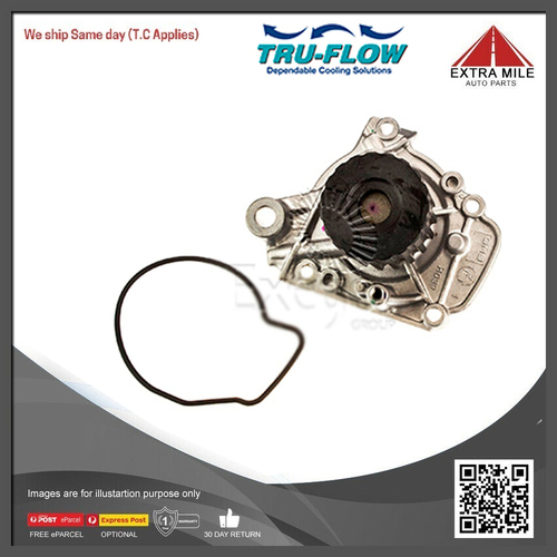 Tru-Flow Water Pump For HONDA CIVIC EK EK 1.6L 4cyl D16Y5 TF8156