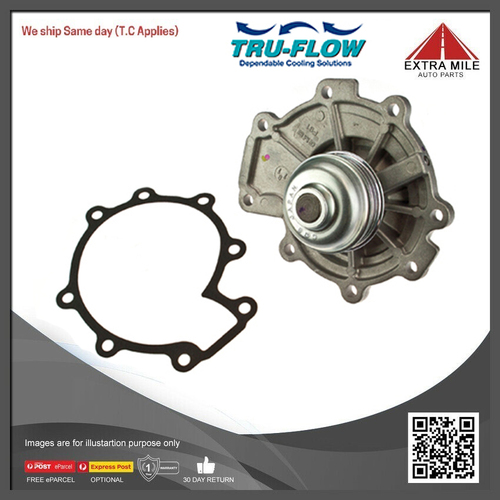 Tru-Flow Water Pump for FORD ESCAPE 3.0L V6 ZC Duratec With Flat Type TF8183