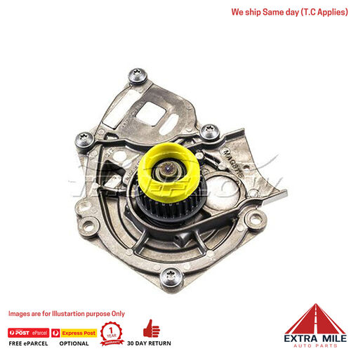 Tru-Flow Water Pump for AUDI A5 8T3 TFSI 1.8L 4cyl CJEB TF8555