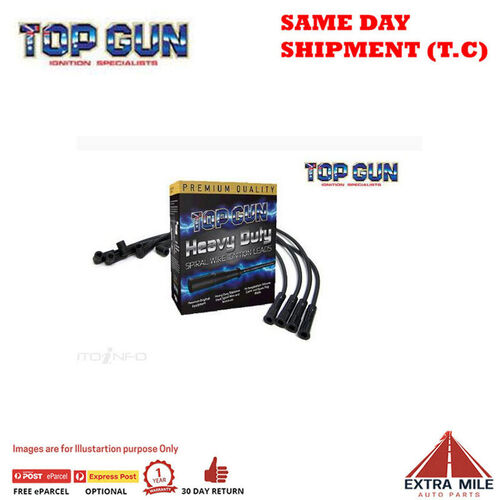 Top Gun SparkPlug Lead For NISSAN-DATSUN Pulsar 1.6,1.8L& Q,GXE&Vector 87-91