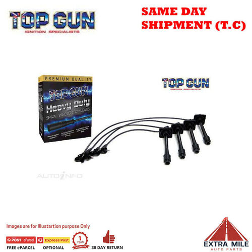 Top Gun SparkPlug Lead For HOLDEN Apollo JM-JP,2.2L DOHC 5S-FE (5mm Leads) 93-97