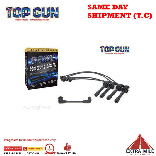 Top Gun SparkPlug Lead For NISSAN-DATSUN Pulsar 2.0L Dohc EFI& Turbo 98cc 90-95