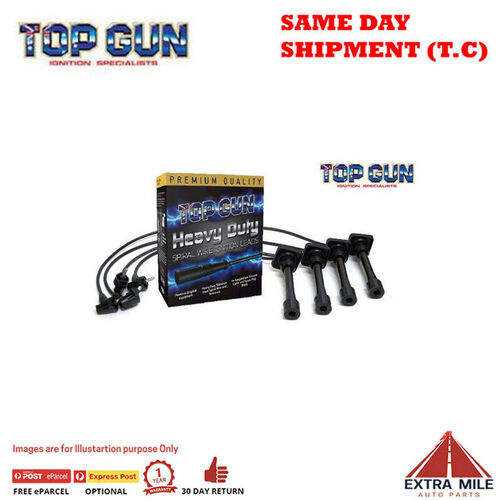 Top Gun Spark Plug Lead Set For Toyota Corolla-1.6L Dohc 16v EFI 1587cc 1996 >