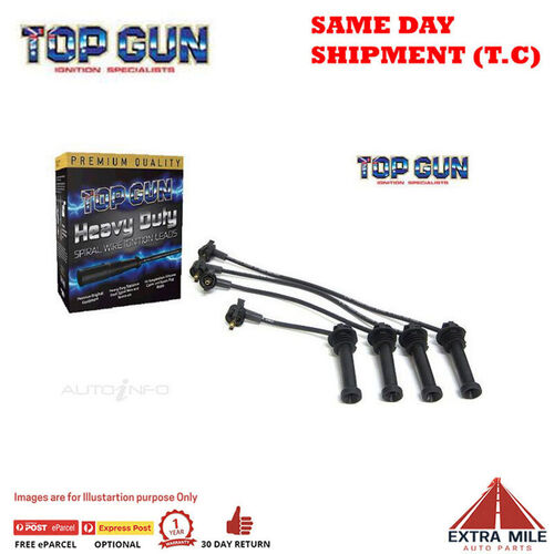 Top Gun Spark Plug Lead Set Ford Mondeo 2 Ltr Dohc 16V Zetec Eng 1993-98