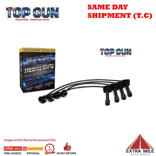 Top Gun Spark Plug Lead Set For Mazda 626 2 Ltr Dohc 16V 1997-99