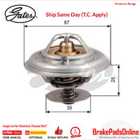 Thermostat for AUDI RS6 Quattro C5 4B4 4.2L Petrol Bi-turbo 8Cyl 4WD TH14387G1