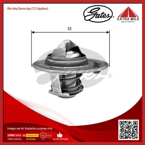 Gates Thermostat For Mazda 626 2.0L GC Turbo (GC10E1) FE (8V) Petrol