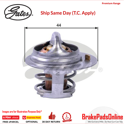 Gates Thermostat, coolant For Daewoo, Daihatsu, Holden, Suzuki - TH14392G1