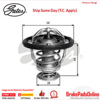 Thermostat for HYUNDAI Santa Fe MK I SM G4JS 2.4L Petrol 4Cyl 4WD TH33682G1